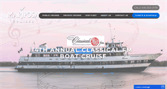 Desktop Screenshot of mariposacruises.com